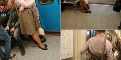 坐地鐵命令男乘客讓座遭拒 女子竟脫內褲爆粗口
