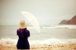 Image result for alone girl in rain